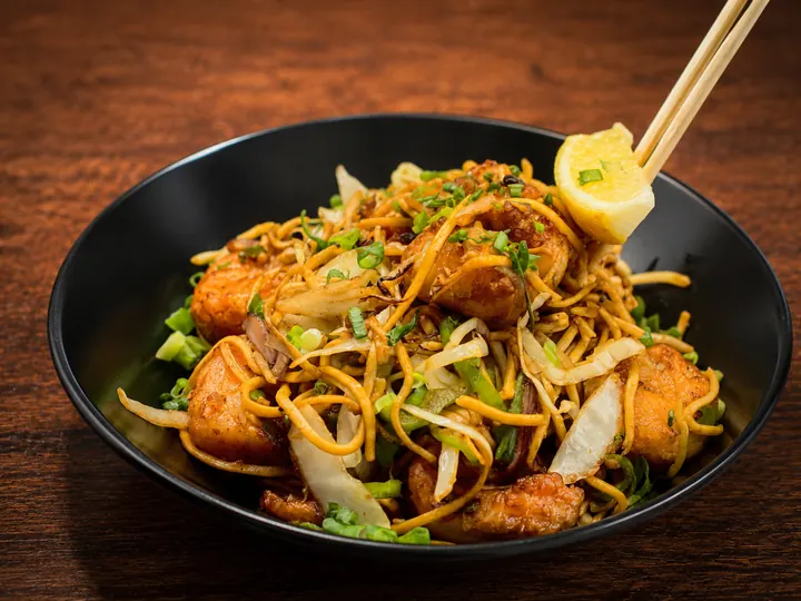 Noodles at Flame Grill