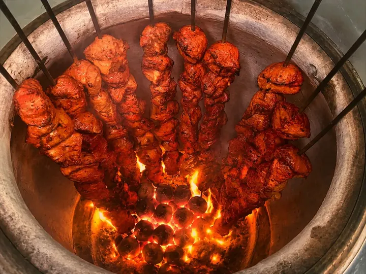 Tandoori flames dish at Flame Grill