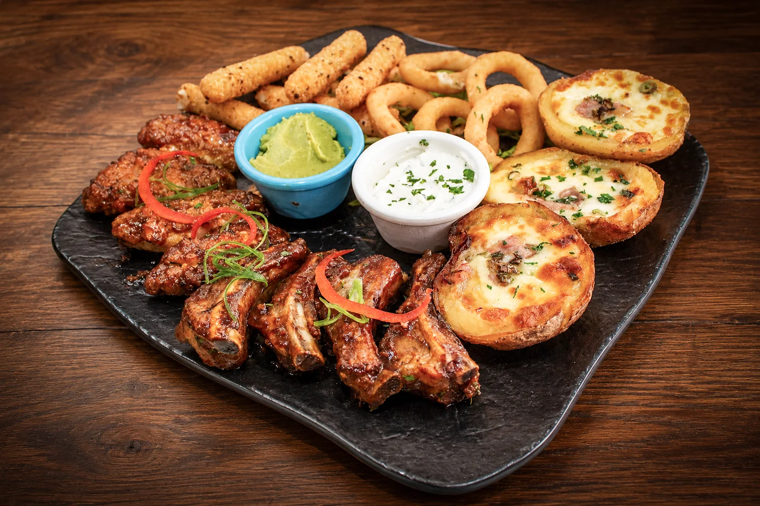 Flame Grill sharing grill platter